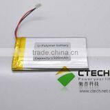 Li-polymer LP325068 Rechargeable Battery