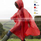 Waterproof Adult Kids Plastic Reusable Printed PVC Rain Poncho thumbnail-4