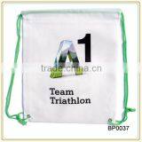 Hot Sale Durable Fashion Non Woven Drawstring Backpack Bag