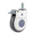 high quality quiet baby bed casters with brake