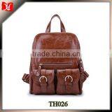 Wholesale Girls Leather Backpack Bags Korean Style Backpack thumbnail-1