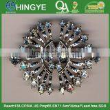 New Design Bling Rhinestone Brooches for Ladies Sweater - BR1412004 thumbnail-1
