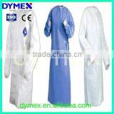 Nonwoven Fabric High Quality Disposable Keen Length Lab Coats thumbnail-2