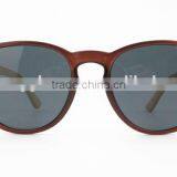 2014 New Style PC Frame With Wooden/bamboo Temple Sunglasses CE FDA UV400 TAC Polarized thumbnail-2