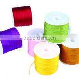 Imitation Slik Woven Braided Nylon Jewelry Bead Cord