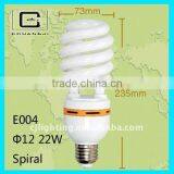 22W high brightness lower price Half Spiral Lamp