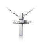 DAIHE Stainless Steel Christian Cross Necklace Pendant thumbnail-3