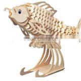 Cheap Wooden 3D Educational Kids Puzzle