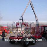 ZM Series Log Trailer Crane ZM12006,Timber Trailer With Crane,Tractor Mounted Model((1 Ton,3 Ton,5 Ton,8 Ton,10ton,12 Ton) ) thumbnail-4
