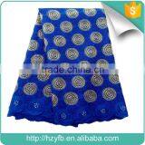 2016 High Quality Navy Blue Lace Fabric for Africa/african Embroidery Lace Fabric thumbnail-2