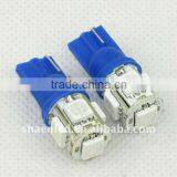 CAR LED Blue Instrument T10 5SMD Car Led Light thumbnail-1