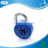 AJF 2015 Top Sell High Quality 50mm Gym Round Dial Combination Padlock thumbnail-3