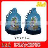 Italy Souvenir Water Ball Keychain thumbnail-1