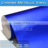 CARLIKE Color No Fade Car Vinyl Wrap Matt Chrome Metallic Film