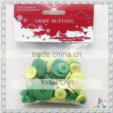 DIY Mixed Colourful Resin Designs Buttons for Kids Decoration