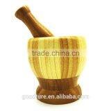 Bamboo Daily Household Utensils Garlic Pounder Daosuan Device thumbnail-2
