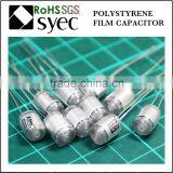 Tight Tolerances Radial Lead 271J 63V Polystyrene Film Capacitor