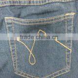 Women Plus Size Stretched Boot Leg Jeans thumbnail-6