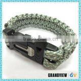 Hot Selling Good Quality Paracord Bracelet With Fire Starter Quality Choice thumbnail-5