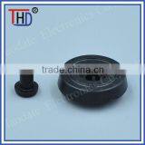 Plastic rubber foot with bolt