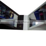 pu Leather Folding Stand Desk Mirror