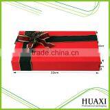 Red Lid and Base Cardboard Jewelry Gift Box thumbnail-1