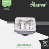 Kitchen Accessories Square Shape Strainer Used For Handmade Stainless Steel Sink Kitchen Sink thumbnail-1