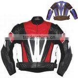 DL-1207 Leather Racing Jacket