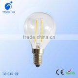 2015 Appliances Low Energy Bulbs Vintage Light Bulb, G47 2W Led Filament Bulb Lamp