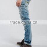 Cotton Fabric Mens Skinny Denim Jeans JX017 thumbnail-4