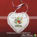 Heart Flower Design Fragrant Bags With Embroidery for Air Fresh Powder Sachet thumbnail-5