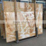 Best Quality High Polished Light Honey Onyx Marble Tiles