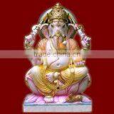 White Marble Ganesha Statue