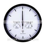 Hot Selling 12 Inch Aluminum Radio Controlled Wall Clock thumbnail-2