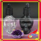 Skull Shape Glass Dropper Bottle for E-juice Essentional Oil Bottle thumbnail-3