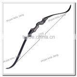 Black Archery Hunting Recurve Bow With Wooden Riser for Wholesale thumbnail-1