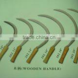 Steel Head Sickle With Wooden Handle or Plastic Handle thumbnail-6