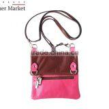 Shoulder Bag in Soft Genuine Leather Handbags Italian Bags Genuine Leather Florence Leather Fashion thumbnail-5