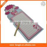 New Refrigerator Magnet Notepad and Pen for Customized¬e