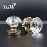 Wholesale Import Hardware Furniture Bedroom Glass Crystal Door Handles