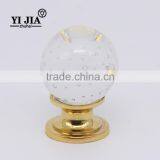 Modern Gold Finish Antique Popular Kitchen Cabinet Crystal Handle Knob