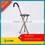 Aluminum Folding Walker Professional Elderly Walking Stick , Walking Support for Leg Injuries thumbnail-1