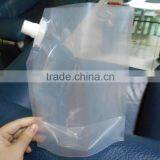 Customized Reusable Juice Laundry Detergent Clear Drink Stand up Spout Pouch thumbnail-1