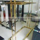 Rose Gold Stainless Steel Ceiling Mounted Clothes Drying thumbnail-1