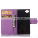 CHEAP COW SKIN TEXTURE Soft Wallet Case Stand PU Leather Case For SONY XPERIA Z5 E6603 E6633 FLIP LEATHER CREDIT CARD CASE thumbnail-5