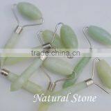 $1.6/pc One End Jade Facial Massage Roller Facial Beauty Roller Handheld Massage Roller thumbnail-2