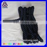 1" Polyester 3-strand Twisted Crossfit Rope Power Cord thumbnail-2