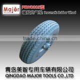 220x60mm Grey Rubber Wheel Air Tyre thumbnail-1
