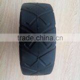 High Quality Plastic Rim PU Wheel for Folding Wagon thumbnail-2