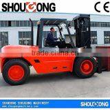 SHOUGONG CPCDSG100F 10000KG Small Forklift Truck thumbnail-1